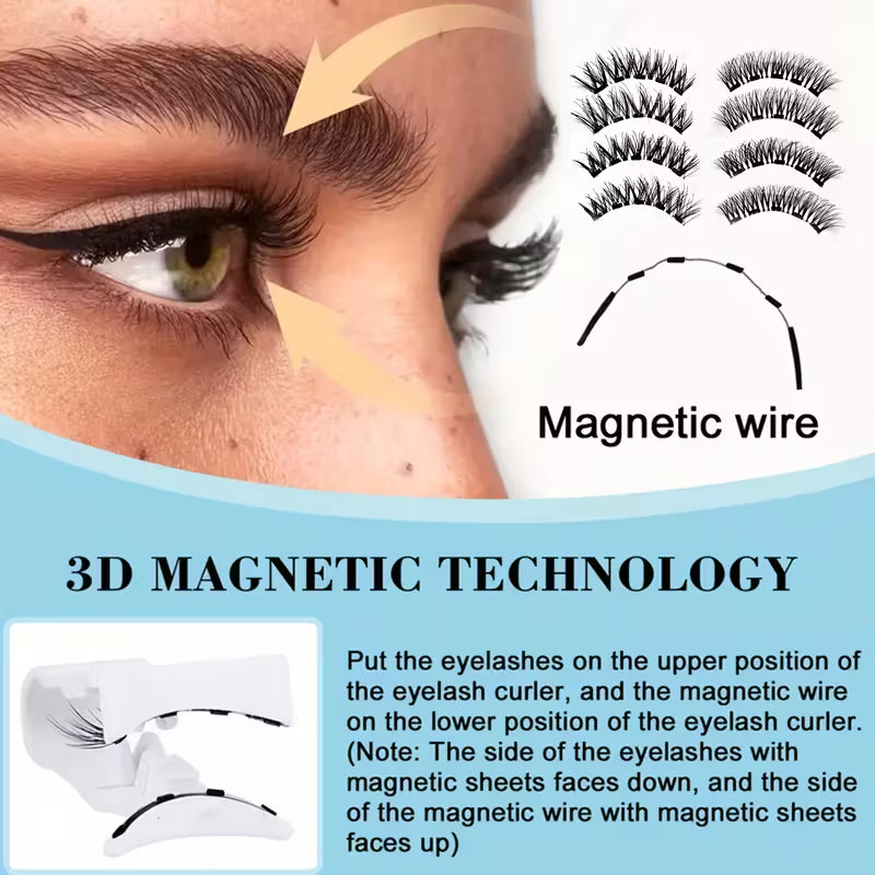 Mixed-Volume Magnetic Lashes.