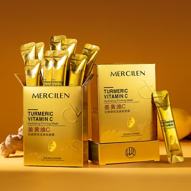 Moisture-Lock Turmeric & Squalane Pro Mask Set.