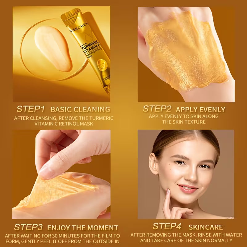 Moisture-Lock Turmeric & Squalane Pro Mask Set.