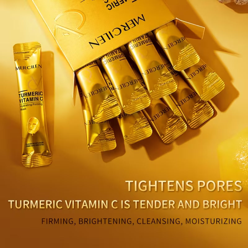 Moisture-Lock Turmeric & Squalane Pro Mask Set.