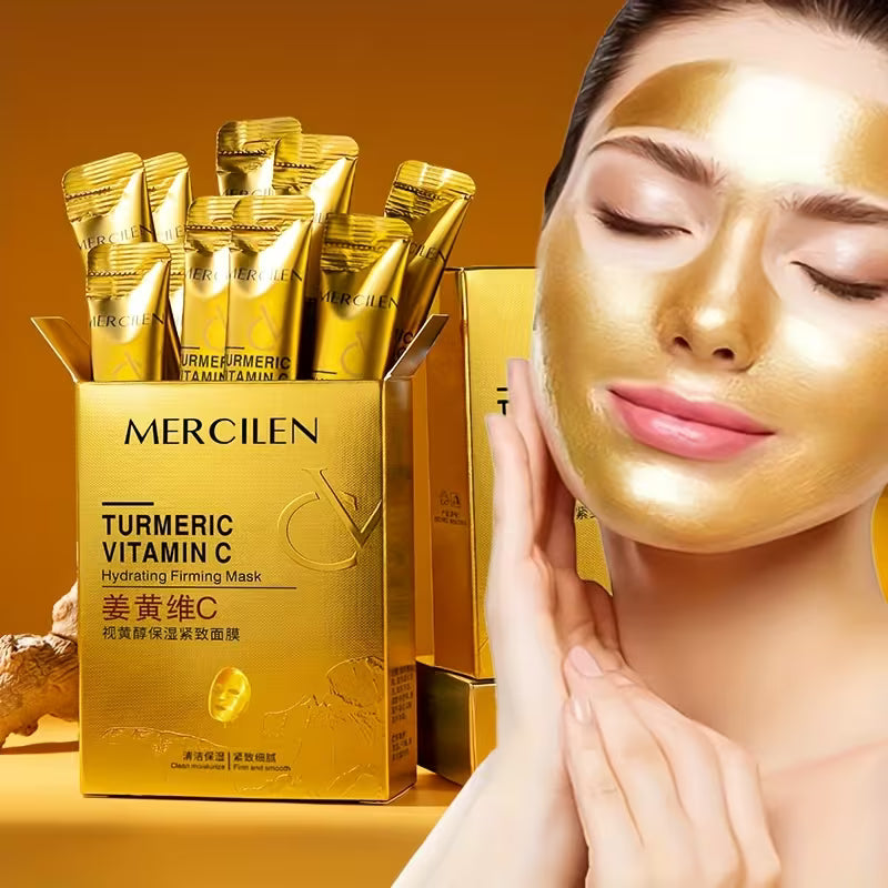 Moisture-Lock Turmeric & Squalane Pro Mask Set.