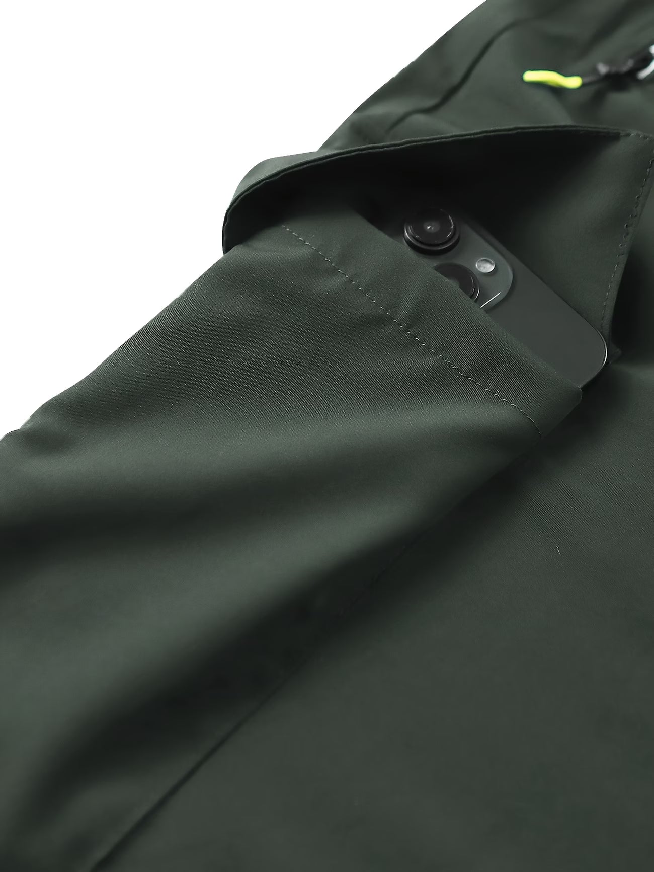 Multi-Pocket Straight-Leg Cargo Pant.