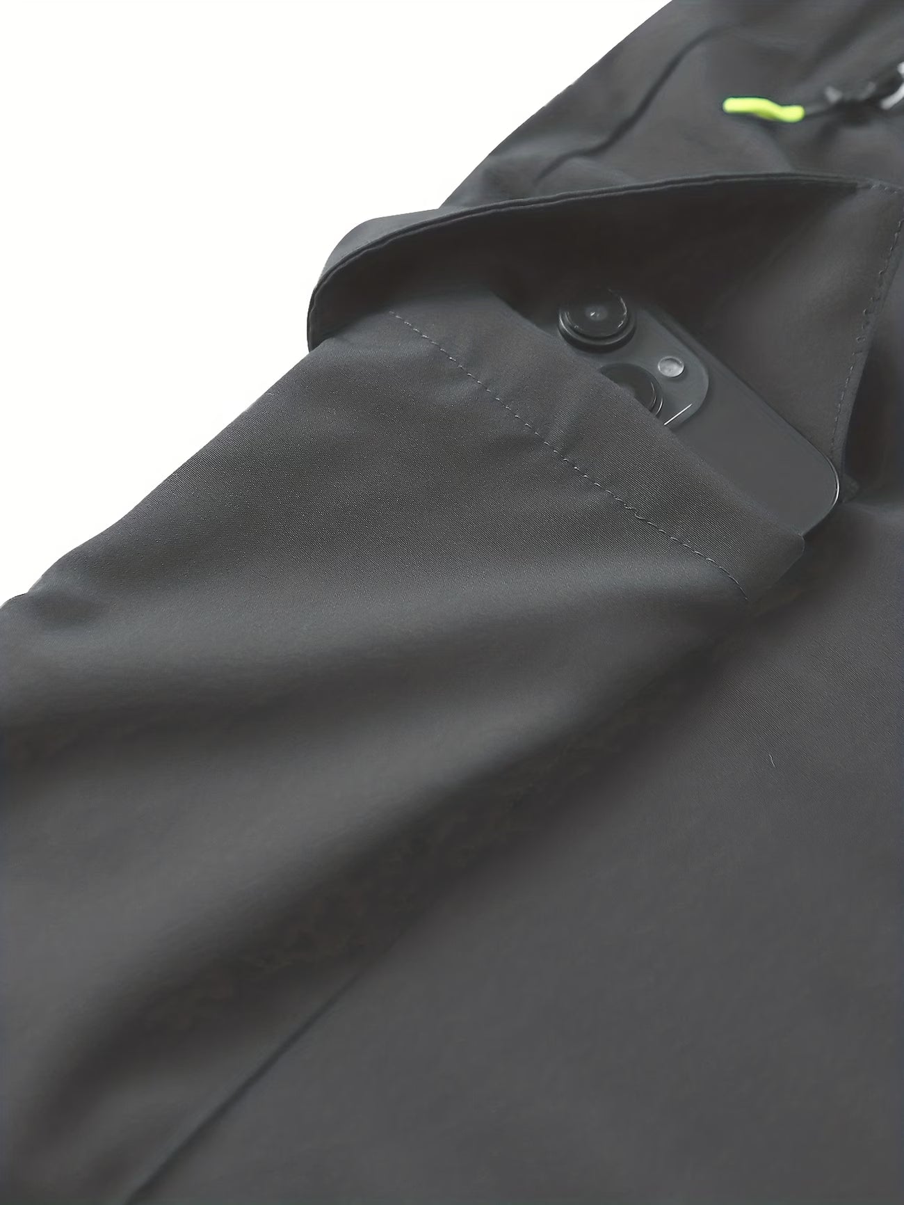 Multi-Pocket Straight-Leg Cargo Pant.