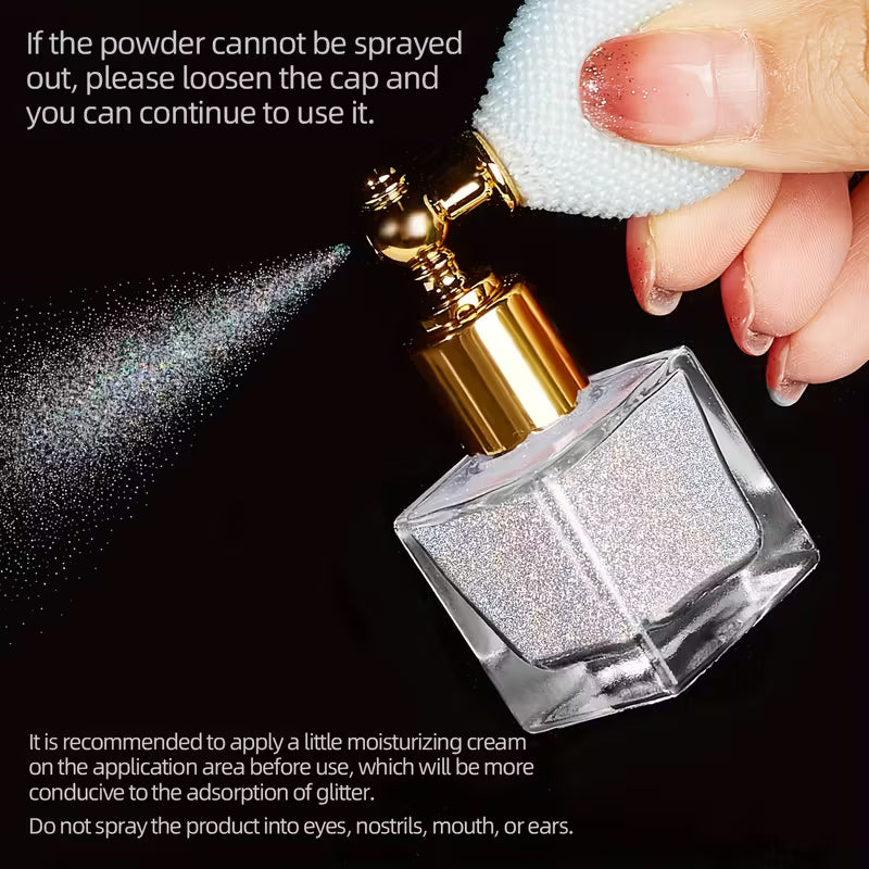 Multi-Tone Magical Glitter Spray Set.