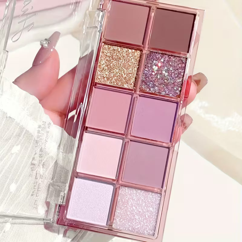Multi-Tone Matte & Shimmering Glitter Set.