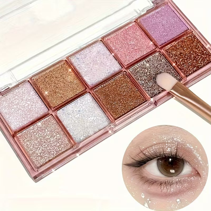 Multi-Tone Matte & Shimmering Glitter Set.