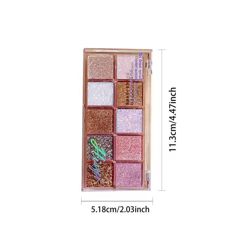 Multi-Tone Matte & Shimmering Glitter Set.