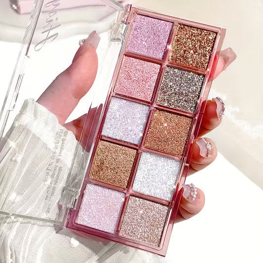 Multi-Tone Matte & Shimmering Glitter Set.