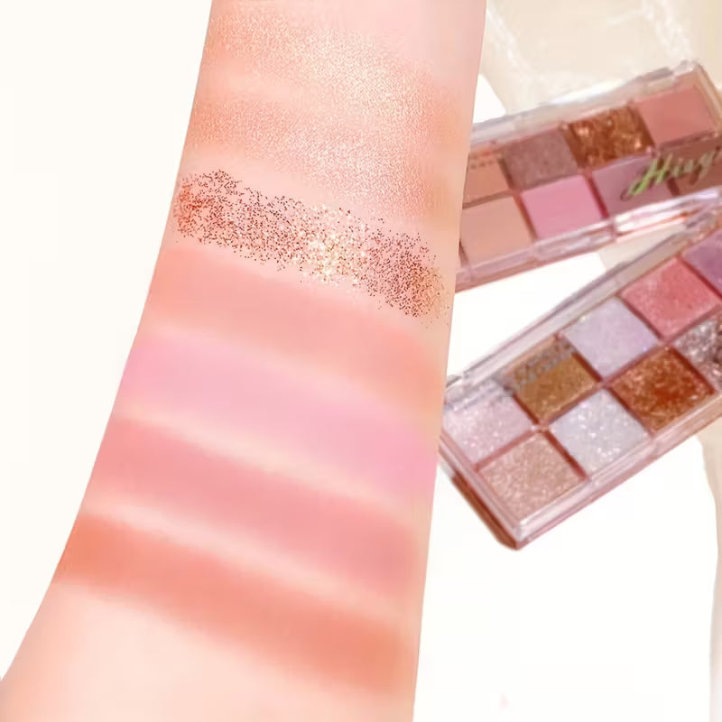 Multi-Tone Matte & Shimmering Glitter Set.