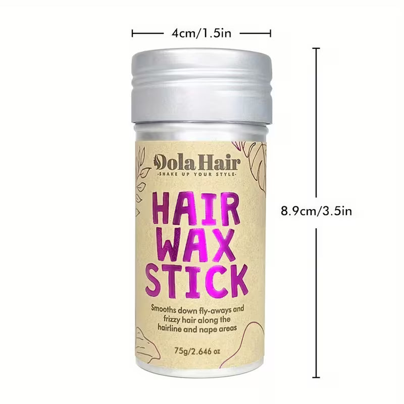 Non-Greasy Hair Wax Stick 2.7oz, Edge Control, Frizz, and Styling.