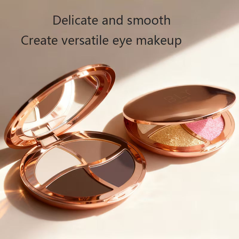 Pearlescent Matte & Fine Glitter Shadows.