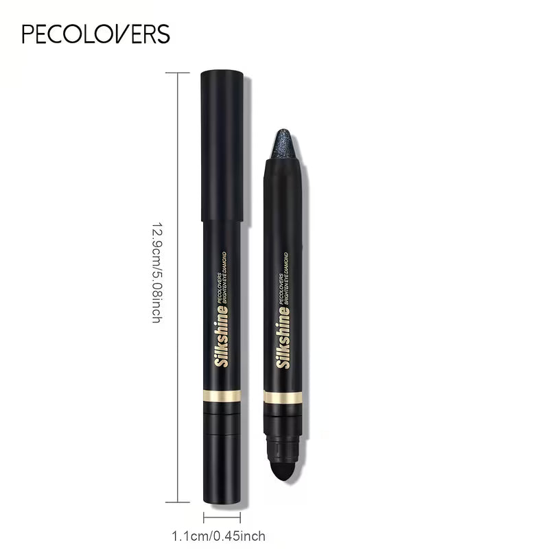 Pearlescent Smoky Dark Blue Eyeshadow Stick.