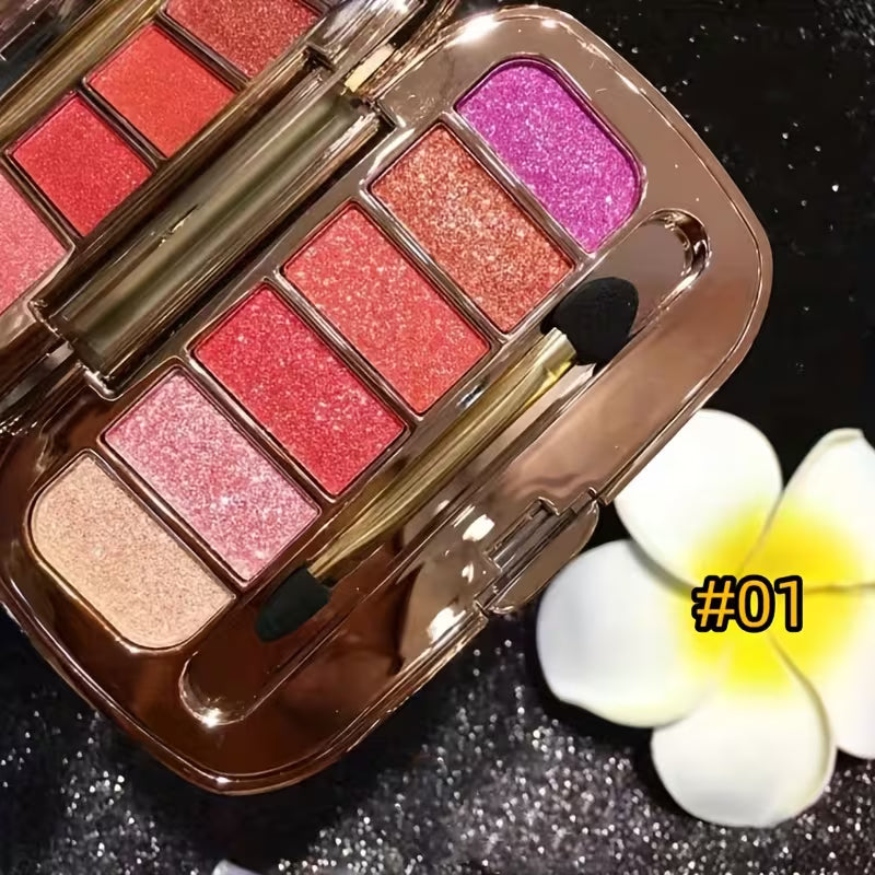 Pearly Shimmer Eyeshadow Palette