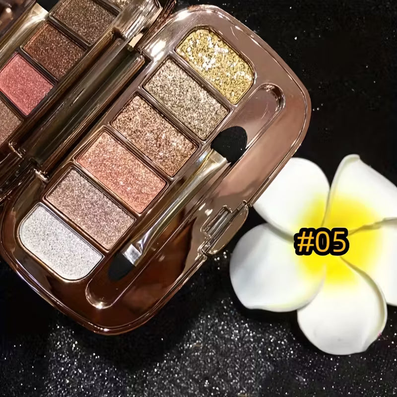 Pearly Shimmer Eyeshadow Palette