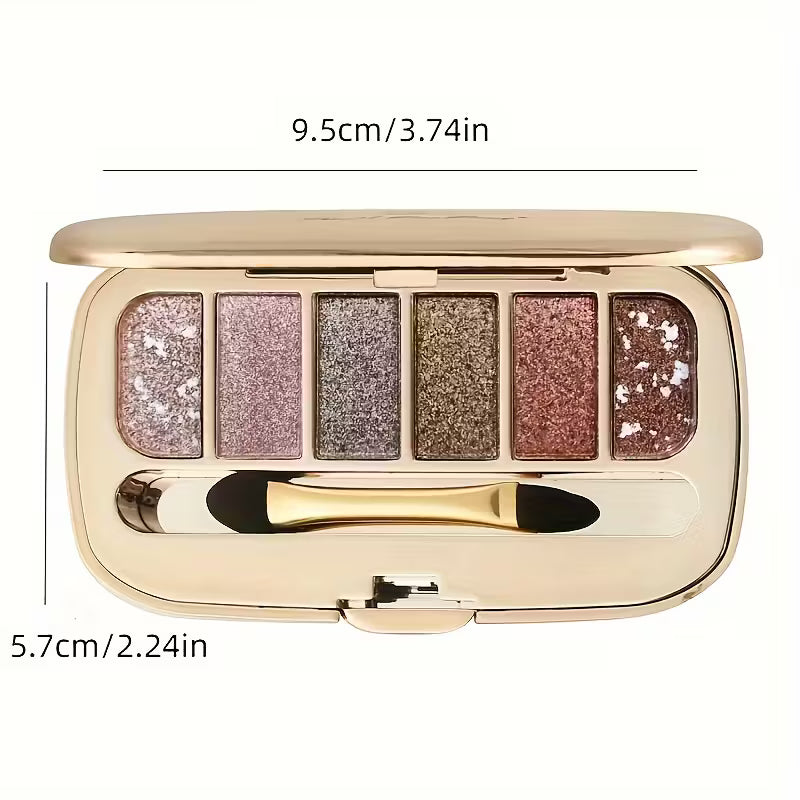 Pearly Shimmer Eyeshadow Palette