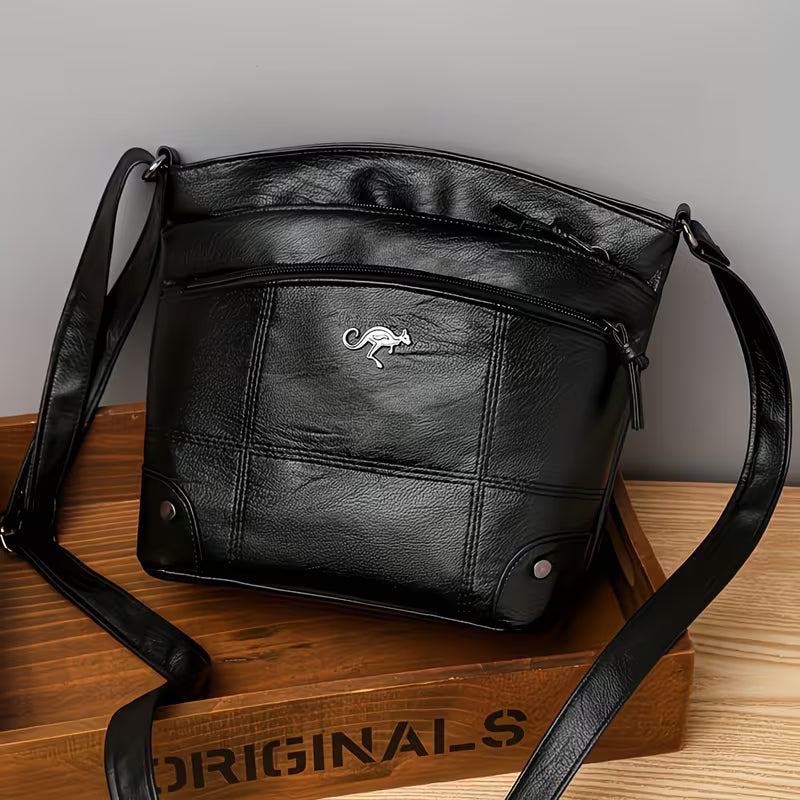 Perfect Lily Vintage Quilted Saddle Bag.