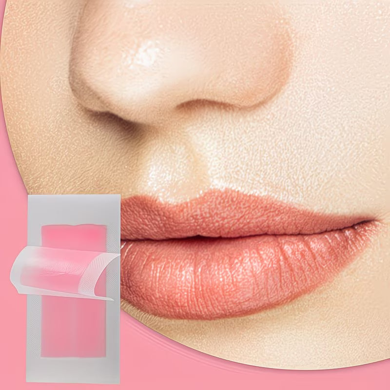 Portable 12-Pack Facial Wax Strips.