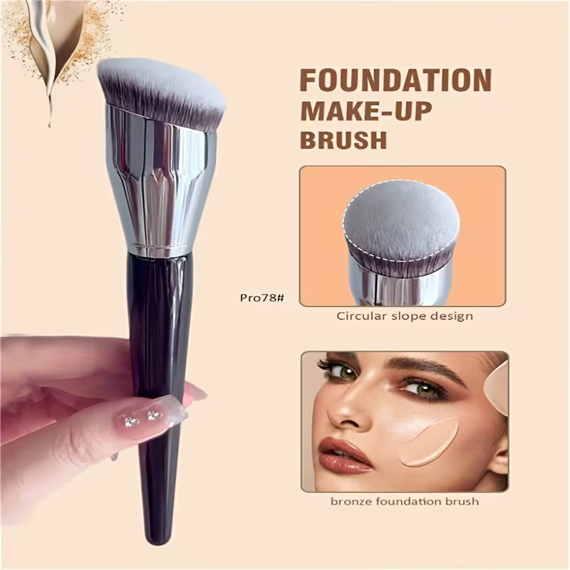 Professional Foundation Brush Suitable for Skin Types.
