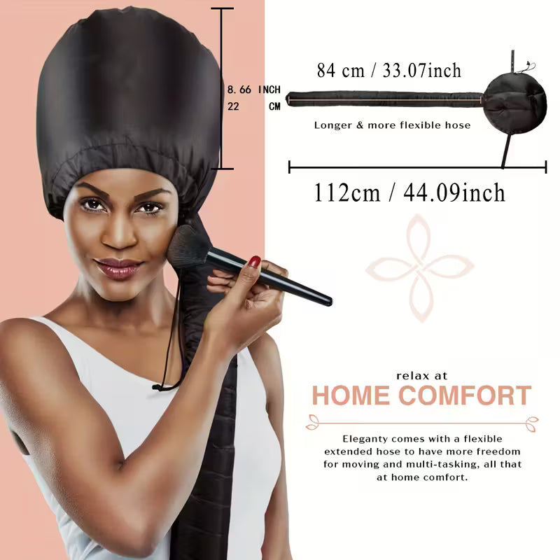 Professional Hair Drying Cap with Comfort Headband.