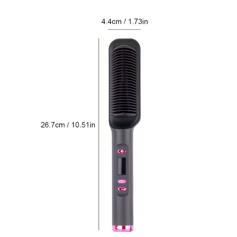 Professional Hair Straightener Brush.