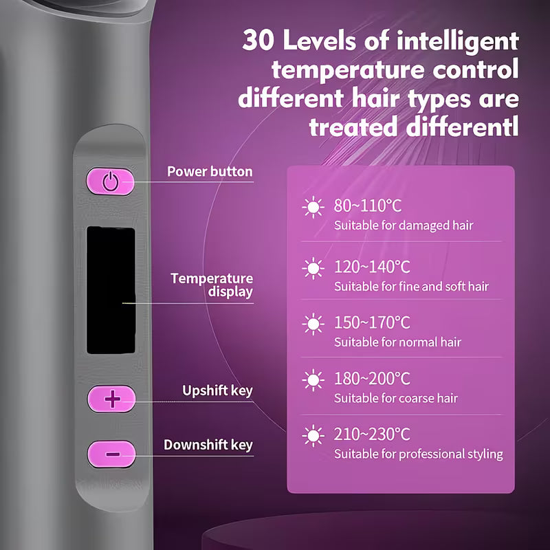 Professional Hair Straightener Brush.