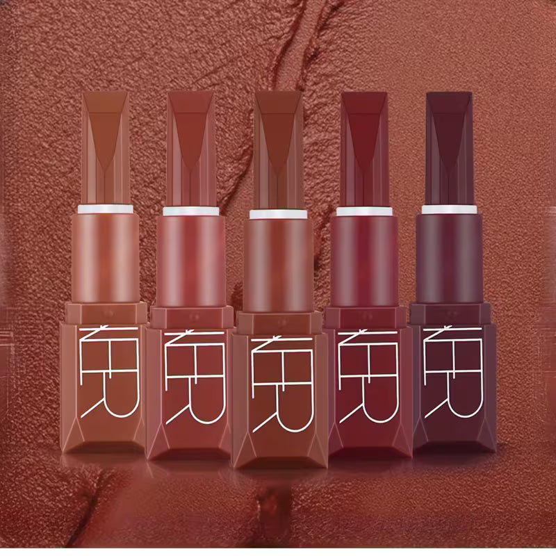 Pumpkin Color Matte Lipstick Set.