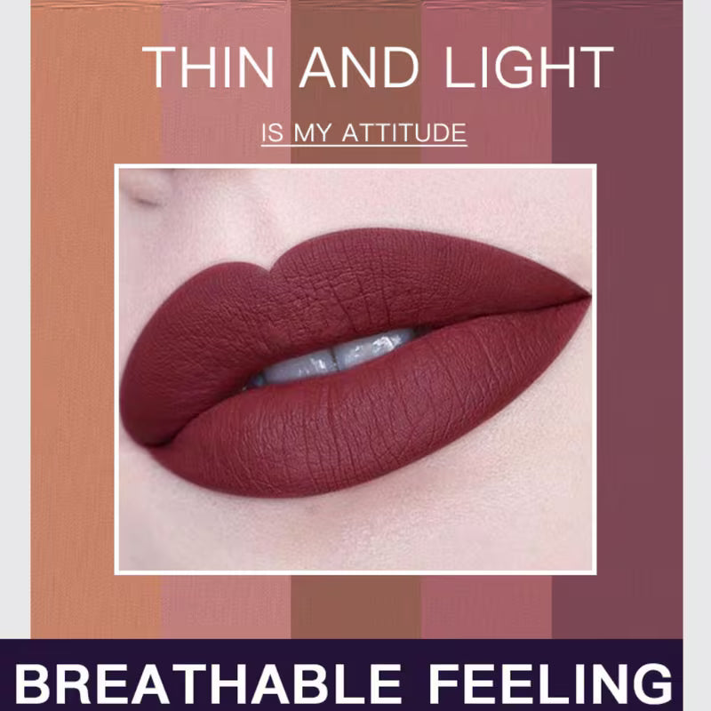 Pumpkin Color Matte Lipstick Set.