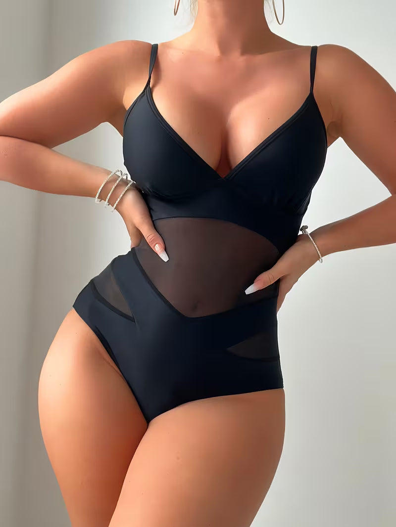 Push-Up Support Swimsuit.
