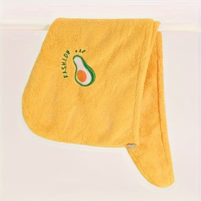 Quick-Dry Microfiber Hair Turban.