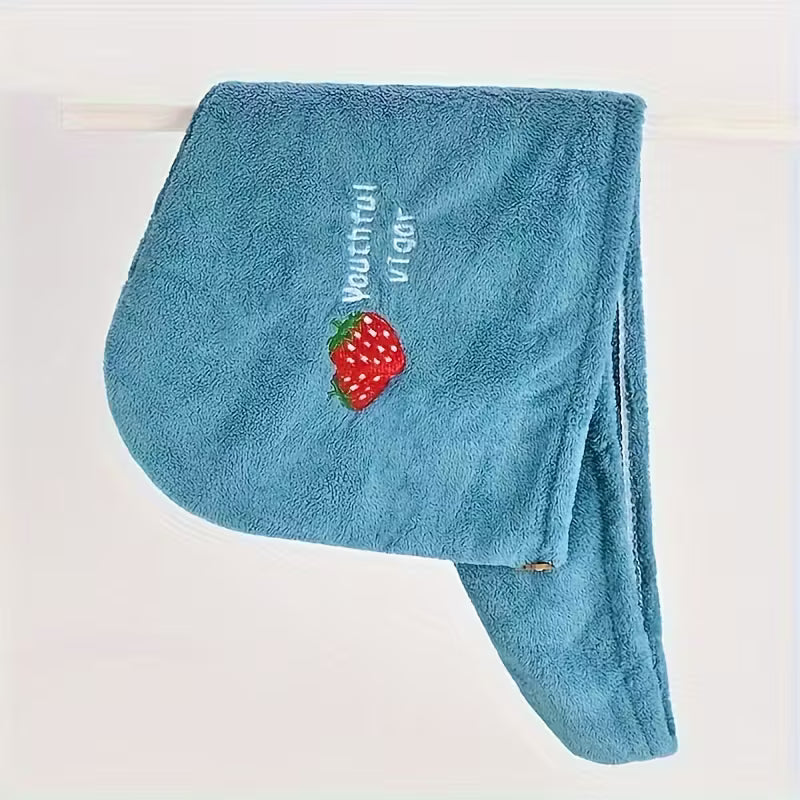 Quick-Dry Microfiber Hair Turban.