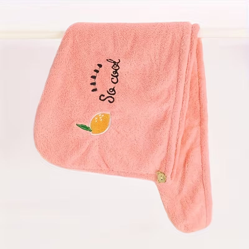 Quick-Dry Microfiber Hair Turban.