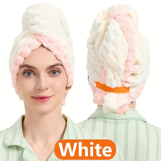 Quick-Dry XL Microfiber Hair Wrap.