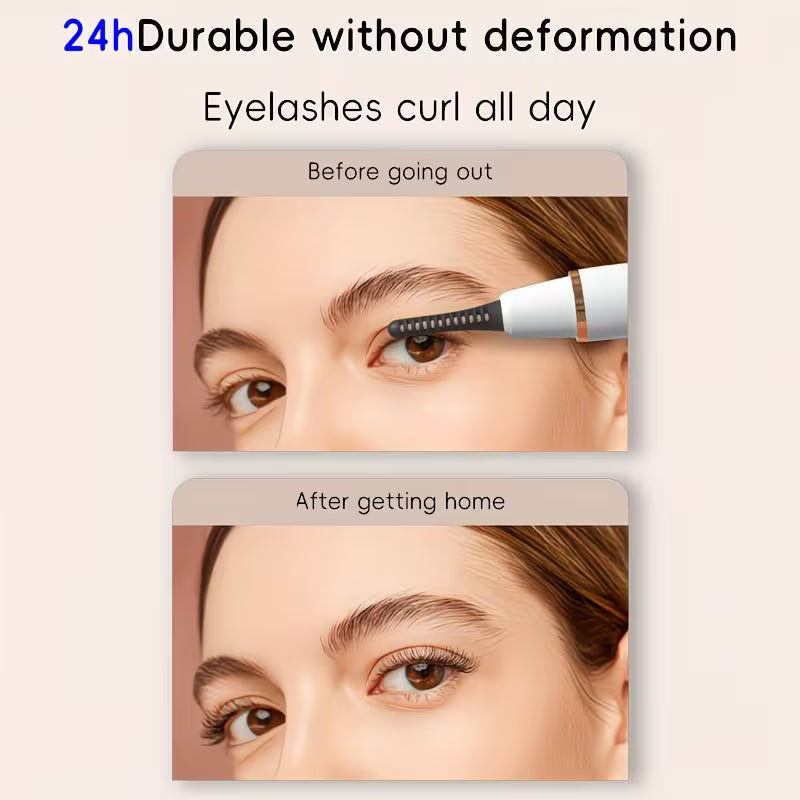 Quick-Heat Electric Eyelash Curler.