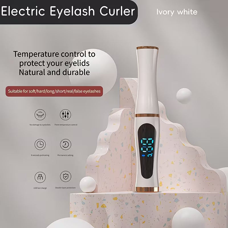 Quick-Heat Electric Eyelash Curler.