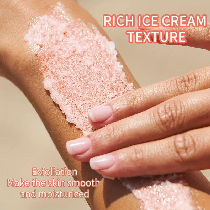 Radiance-Boosting Hiramaya Coffee & Salt Body Scrub.