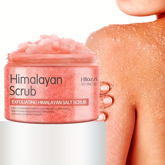 Radiance-Boosting Hiramaya Coffee & Salt Body Scrub.