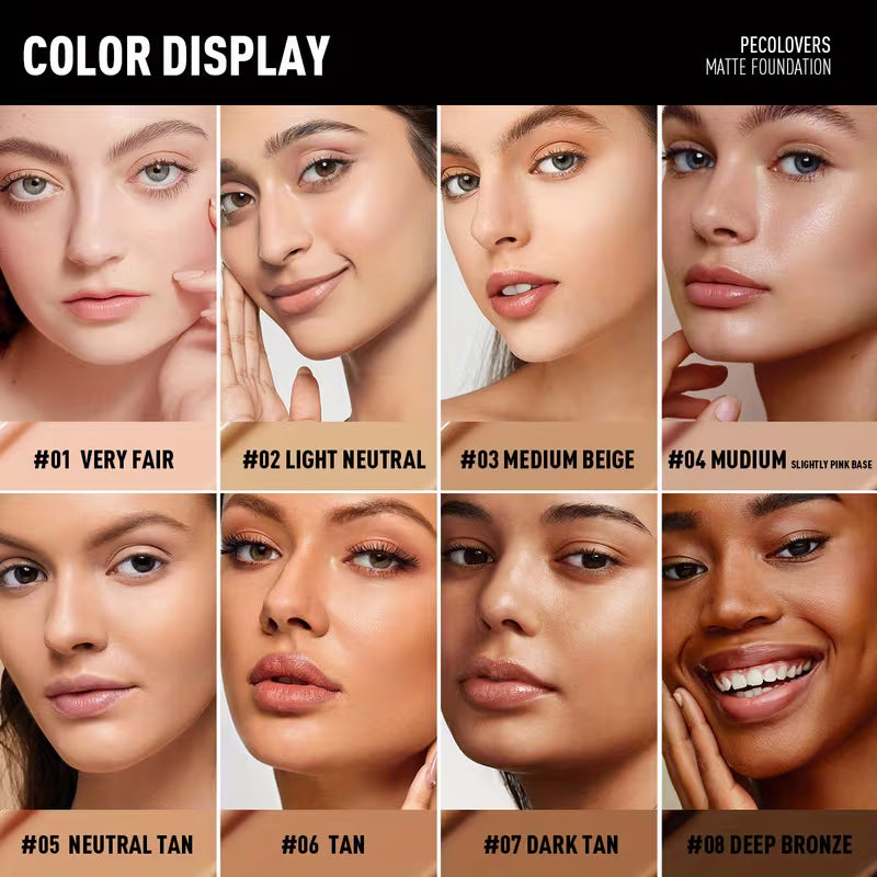 Radiance Lock Oil-Control Moisturizing Liquid Foundation.