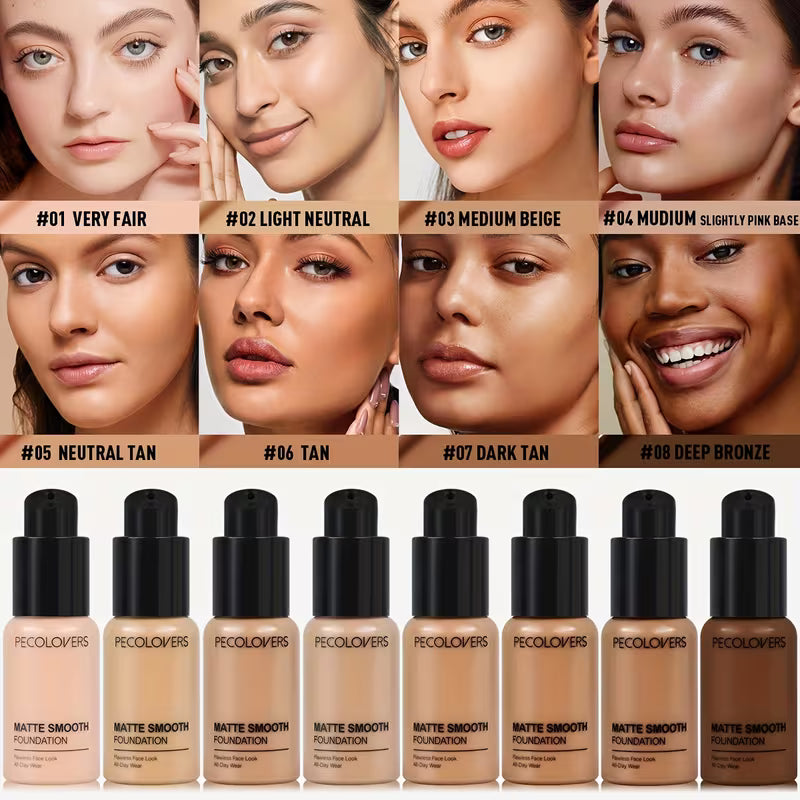 Radiance Lock Oil-Control Moisturizing Liquid Foundation.