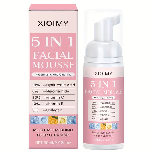 Refreshing 2.03oz Facial Foam for Glowing Skin.
