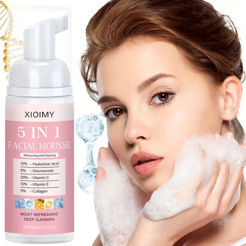 Refreshing 2.03oz Facial Foam for Glowing Skin.