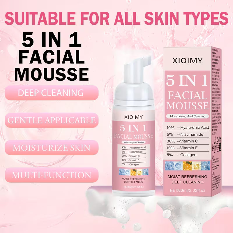 Refreshing 2.03oz Facial Foam for Glowing Skin.