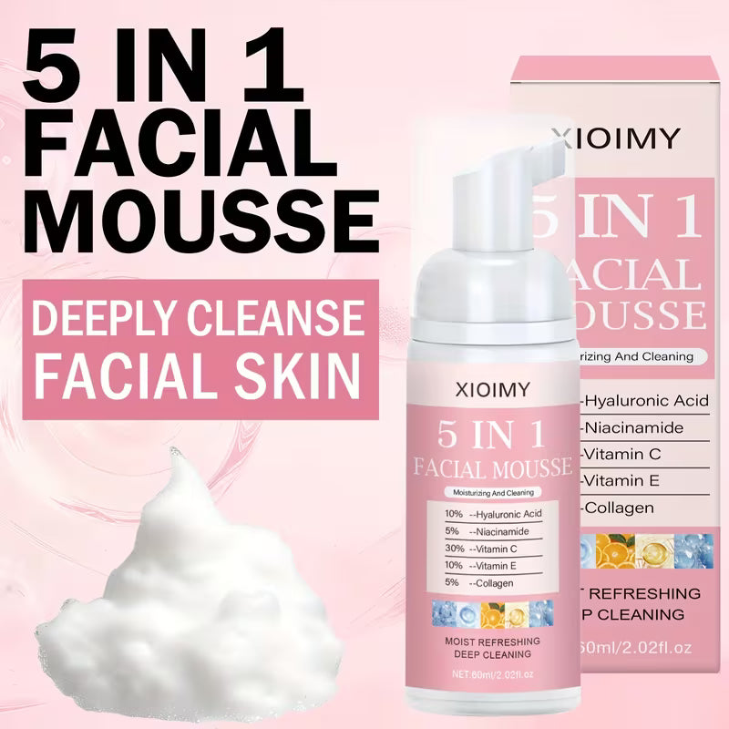 Refreshing 2.03oz Facial Foam for Glowing Skin.