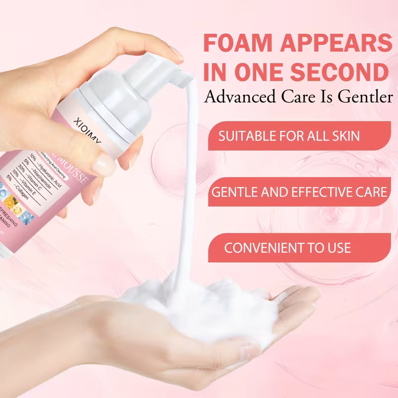 Refreshing 2.03oz Facial Foam for Glowing Skin.