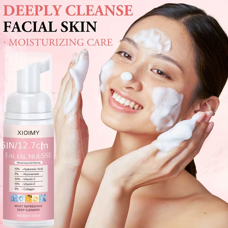 Refreshing 2.03oz Facial Foam for Glowing Skin.