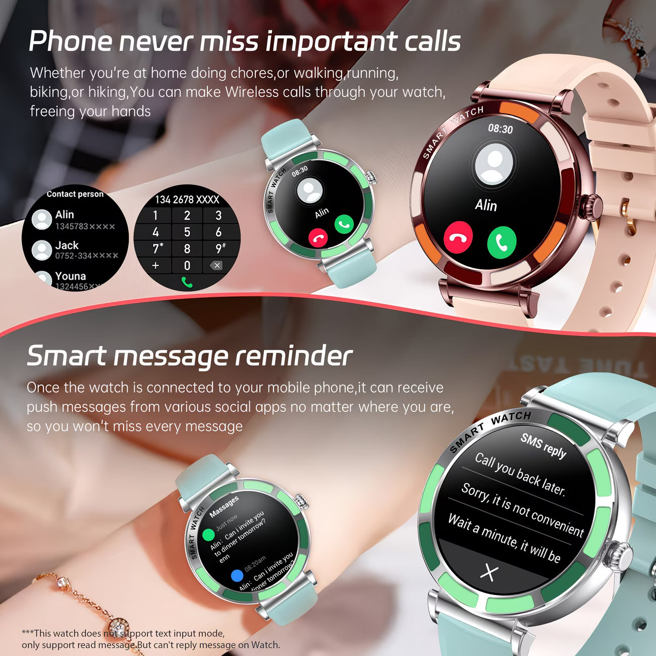 Relexfit 1.27" HD Smartwatch – Wireless Calling & Smart Notifications.