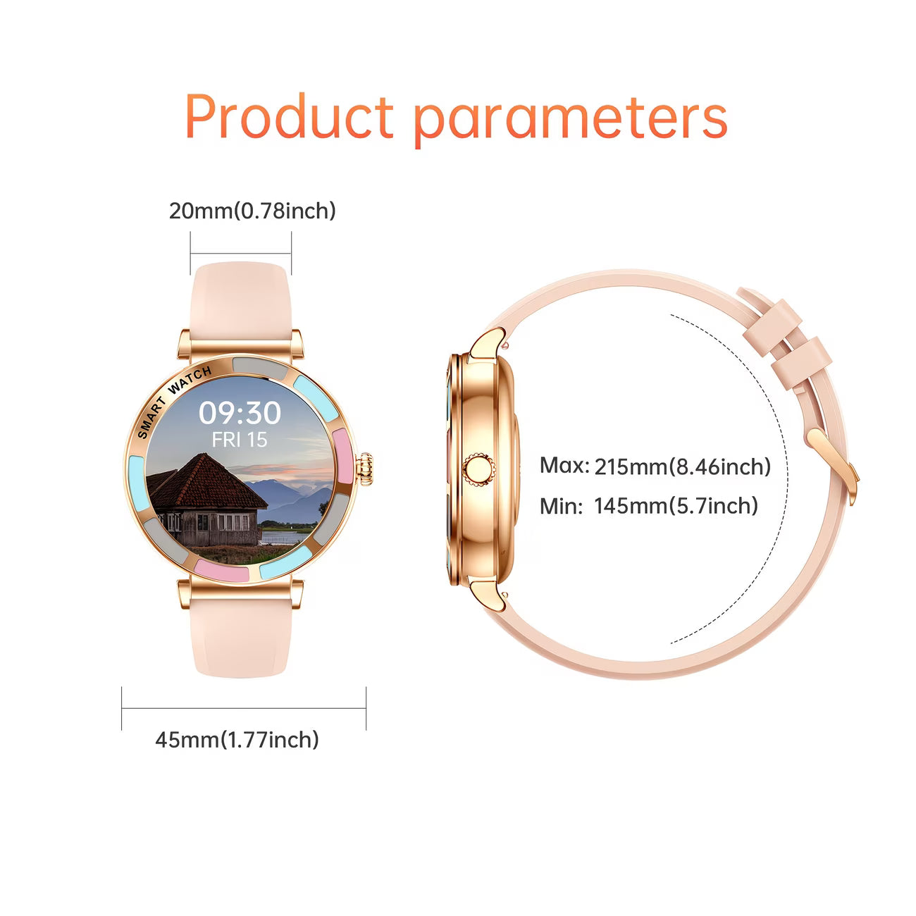 Relexfit 1.27" HD Smartwatch – Wireless Calling & Smart Notifications.