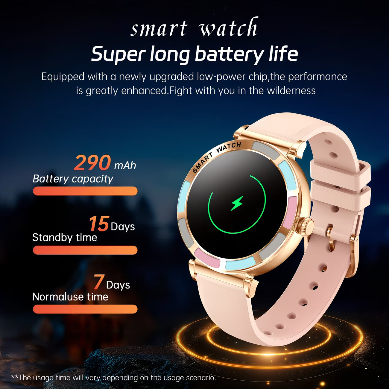 Relexfit 1.27" HD Smartwatch – Wireless Calling & Smart Notifications.