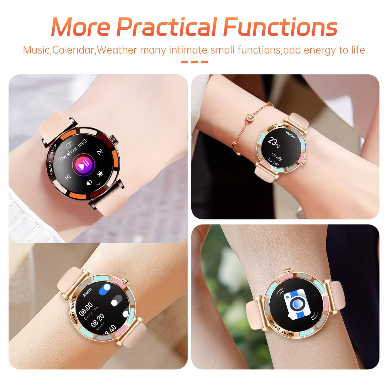 Relexfit 1.27" HD Smartwatch – Wireless Calling & Smart Notifications.