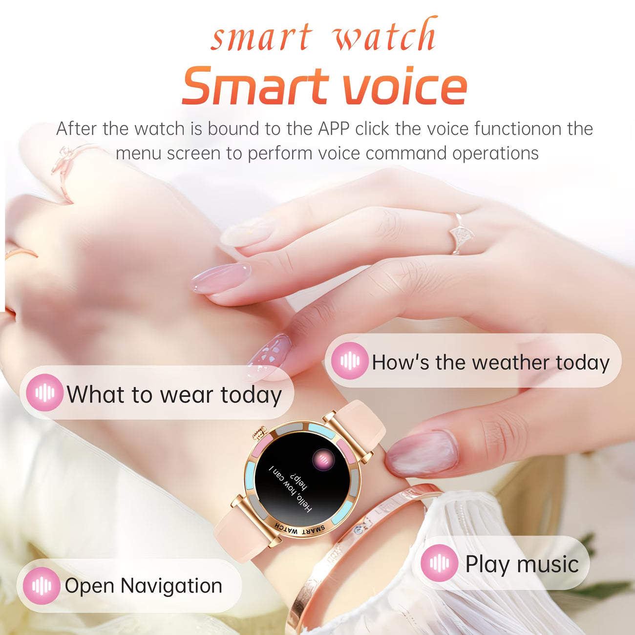 Relexfit 1.27" HD Smartwatch – Wireless Calling & Smart Notifications.