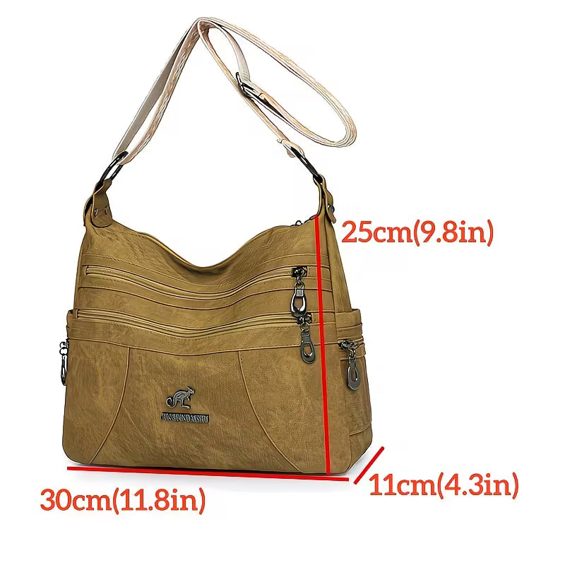 Retro Bohemian "Artisan" Large Capacity Crossbody.